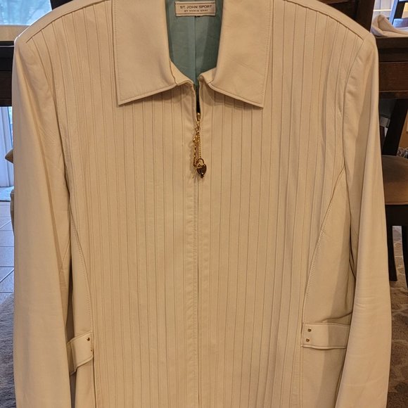 Beautiful St. John Sport By Marie Gray Jacket NEW - Picture 8 of 10